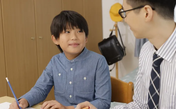 お子さまの性格に合わせた授業のイメージ