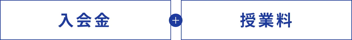入会金+授業料