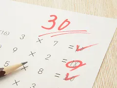 テストの点数イメージ
